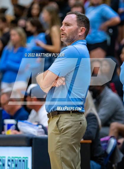 Thumbnail 3 in Cleveland vs. Panther Creek (NCHSAA 4A East Regional Final) photogallery.