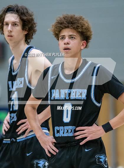 Thumbnail 1 in Cleveland vs. Panther Creek (NCHSAA 4A East Regional Final) photogallery.