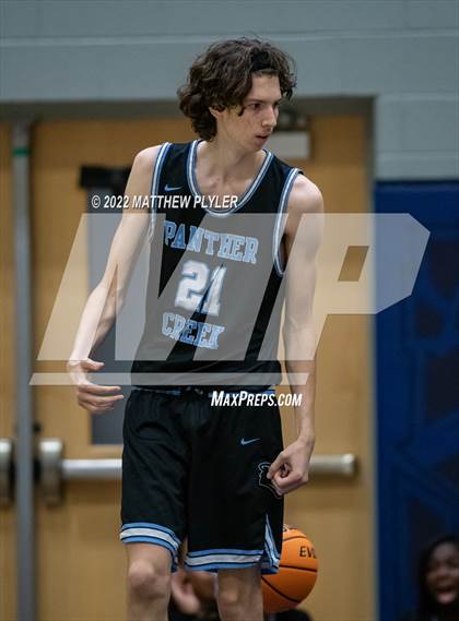 Thumbnail 1 in Cleveland vs. Panther Creek (NCHSAA 4A East Regional Final) photogallery.