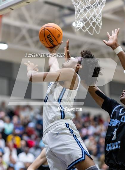 Thumbnail 3 in Cleveland vs. Panther Creek (NCHSAA 4A East Regional Final) photogallery.