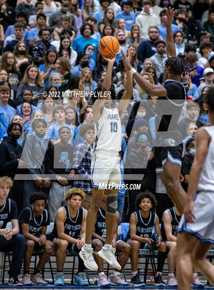 Thumbnail 3 in Cleveland vs. Panther Creek (NCHSAA 4A East Regional Final) photogallery.