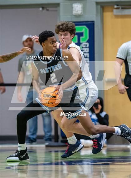 Thumbnail 2 in Cleveland vs. Panther Creek (NCHSAA 4A East Regional Final) photogallery.