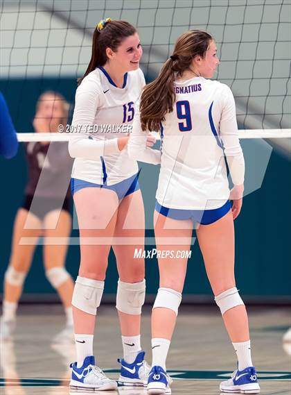 Thumbnail 2 in Saint Francis vs. St. Ignatius (CIF CCS Open Div. Semifinal) photogallery.