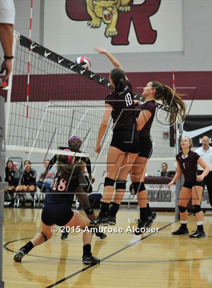 Thumbnail 3 in Seven Lakes vs. Cinco Ranch (NIKE Volleyball Classic) photogallery.