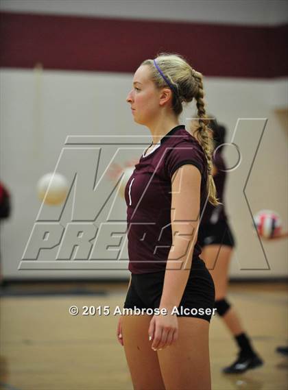Thumbnail 3 in Seven Lakes vs. Cinco Ranch (NIKE Volleyball Classic) photogallery.