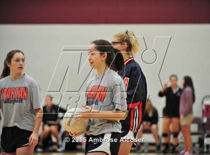 Thumbnail 2 in Seven Lakes vs. Cinco Ranch (NIKE Volleyball Classic) photogallery.