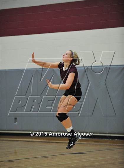 Thumbnail 3 in Seven Lakes vs. Cinco Ranch (NIKE Volleyball Classic) photogallery.