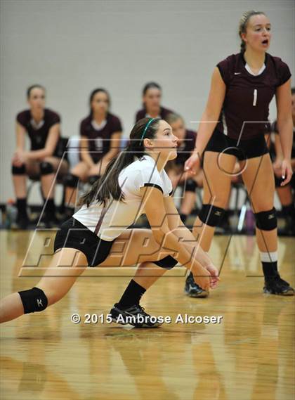 Thumbnail 1 in Seven Lakes vs. Cinco Ranch (NIKE Volleyball Classic) photogallery.