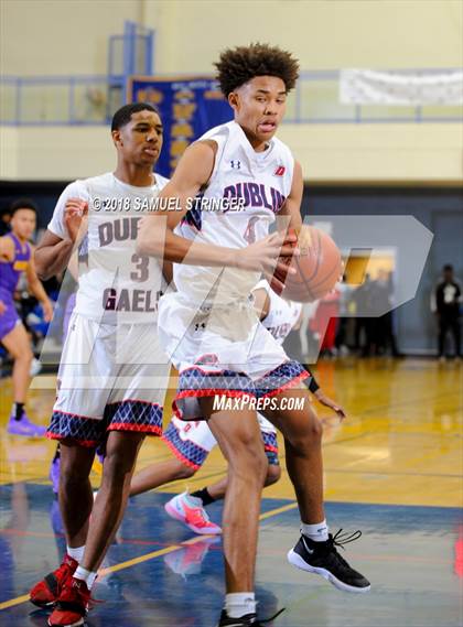 Thumbnail 2 in Archbishop Riordan vs. Dublin (NorCal Tipoff Classic) photogallery.