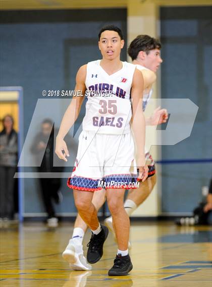 Thumbnail 1 in Archbishop Riordan vs. Dublin (NorCal Tipoff Classic) photogallery.