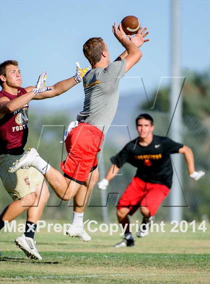 Thumbnail 3 in Whitney vs. Jesuit (7on7)  photogallery.
