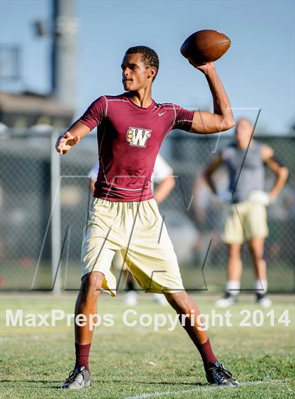 Thumbnail 1 in Whitney vs. Jesuit (7on7)  photogallery.