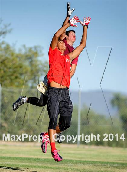 Thumbnail 1 in Whitney vs. Jesuit (7on7)  photogallery.