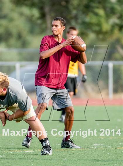 Thumbnail 1 in Whitney vs. Jesuit (7on7)  photogallery.