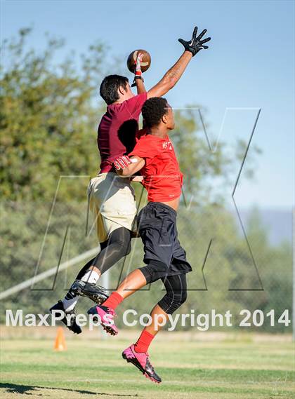 Thumbnail 2 in Whitney vs. Jesuit (7on7)  photogallery.