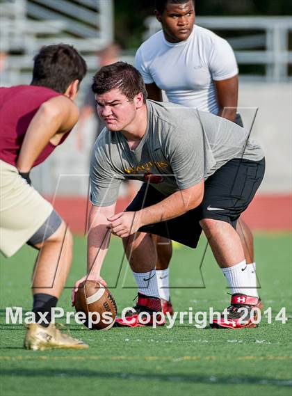 Thumbnail 1 in Whitney vs. Jesuit (7on7)  photogallery.