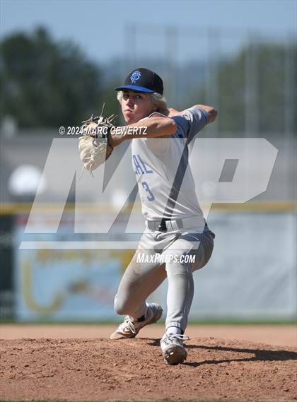 Thumbnail 2 in Temescal Canyon @ Beckman (CIF SS Division 3 Round 1) photogallery.