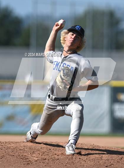 Thumbnail 2 in Temescal Canyon @ Beckman (CIF SS Division 3 Round 1) photogallery.