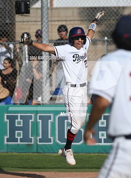 Thumbnail 2 in Temescal Canyon @ Beckman (CIF SS Division 3 Round 1) photogallery.