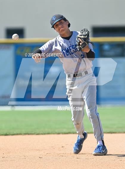 Thumbnail 2 in Temescal Canyon @ Beckman (CIF SS Division 3 Round 1) photogallery.