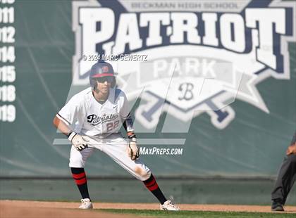 Thumbnail 3 in Temescal Canyon @ Beckman (CIF SS Division 3 Round 1) photogallery.