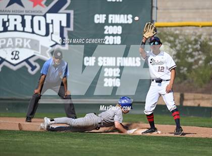 Thumbnail 3 in Temescal Canyon @ Beckman (CIF SS Division 3 Round 1) photogallery.
