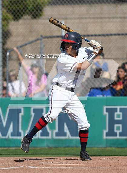 Thumbnail 2 in Temescal Canyon @ Beckman (CIF SS Division 3 Round 1) photogallery.