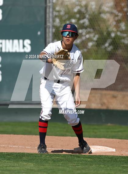 Thumbnail 1 in Temescal Canyon @ Beckman (CIF SS Division 3 Round 1) photogallery.