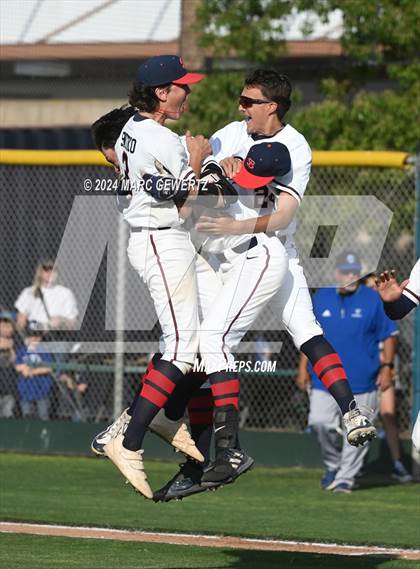 Thumbnail 2 in Temescal Canyon @ Beckman (CIF SS Division 3 Round 1) photogallery.