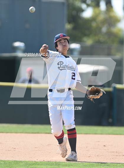 Thumbnail 2 in Temescal Canyon @ Beckman (CIF SS Division 3 Round 1) photogallery.