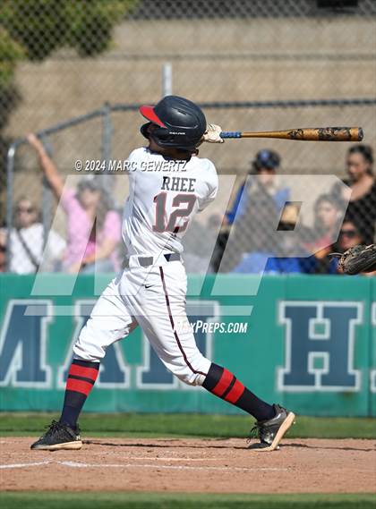 Thumbnail 2 in Temescal Canyon @ Beckman (CIF SS Division 3 Round 1) photogallery.