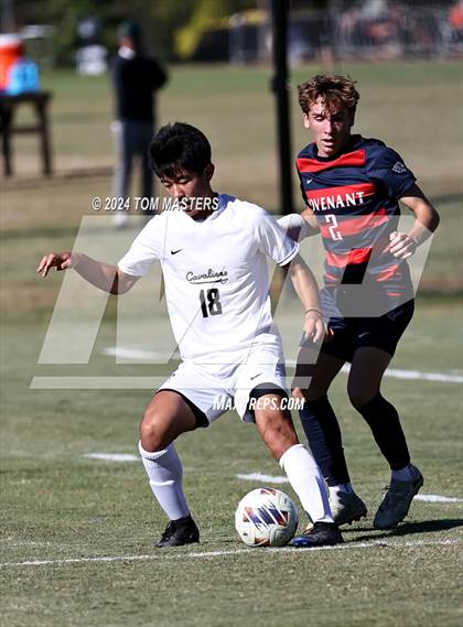 Thumbnail 1 in Durham Academy @ Covenant Day (NCISAA 4A  Quarterfinals) photogallery.