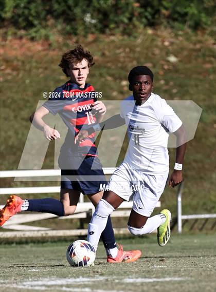 Thumbnail 2 in Durham Academy @ Covenant Day (NCISAA 4A  Quarterfinals) photogallery.