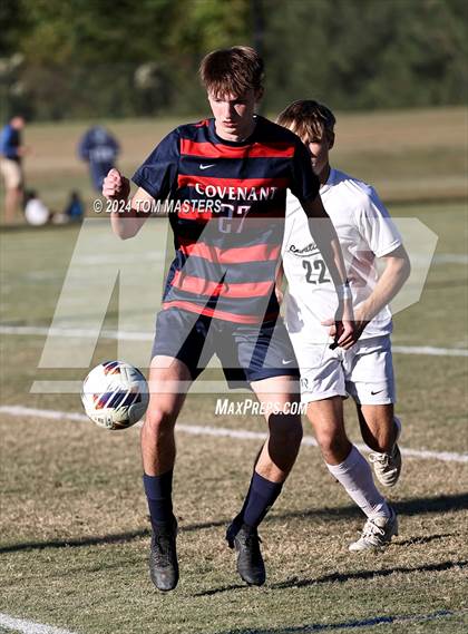 Thumbnail 3 in Durham Academy @ Covenant Day (NCISAA 4A  Quarterfinals) photogallery.
