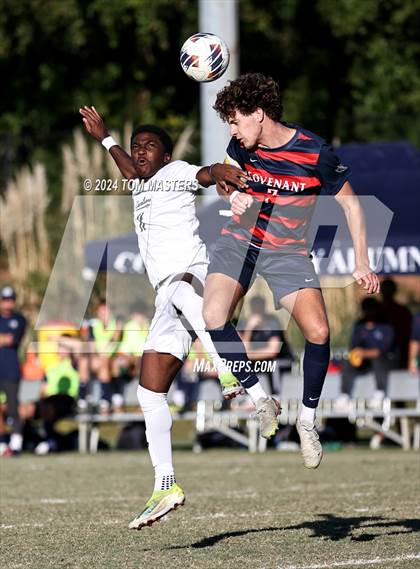 Thumbnail 2 in Durham Academy @ Covenant Day (NCISAA 4A  Quarterfinals) photogallery.