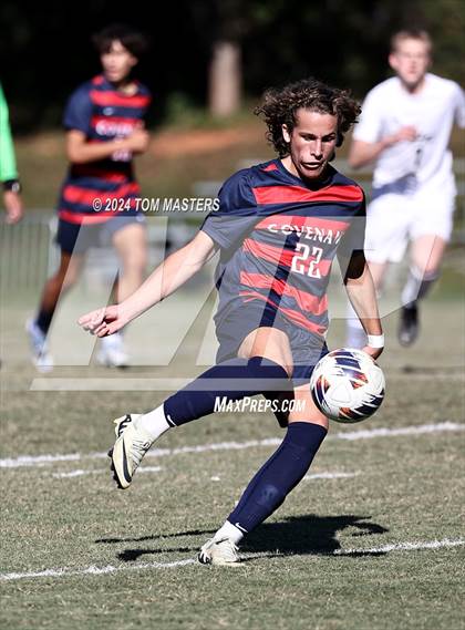 Thumbnail 3 in Durham Academy @ Covenant Day (NCISAA 4A  Quarterfinals) photogallery.