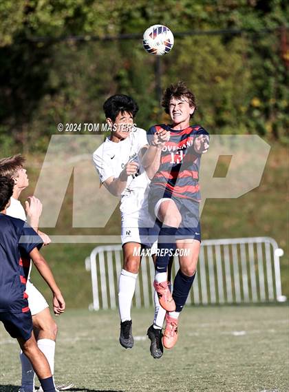 Thumbnail 2 in Durham Academy @ Covenant Day (NCISAA 4A  Quarterfinals) photogallery.