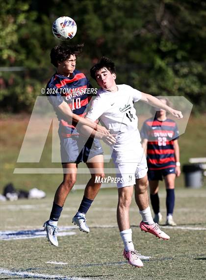 Thumbnail 1 in Durham Academy @ Covenant Day (NCISAA 4A  Quarterfinals) photogallery.