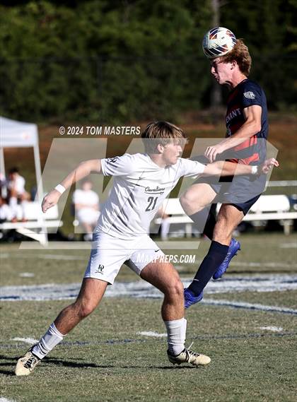 Thumbnail 2 in Durham Academy @ Covenant Day (NCISAA 4A  Quarterfinals) photogallery.