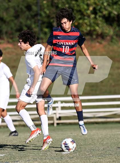 Thumbnail 3 in Durham Academy @ Covenant Day (NCISAA 4A  Quarterfinals) photogallery.