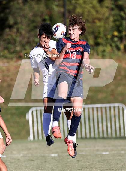 Thumbnail 3 in Durham Academy @ Covenant Day (NCISAA 4A  Quarterfinals) photogallery.