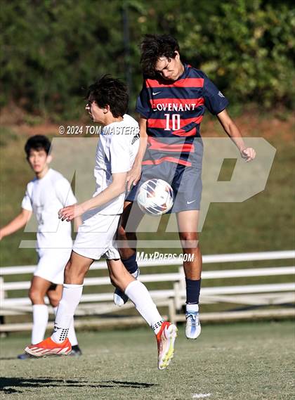 Thumbnail 2 in Durham Academy @ Covenant Day (NCISAA 4A  Quarterfinals) photogallery.
