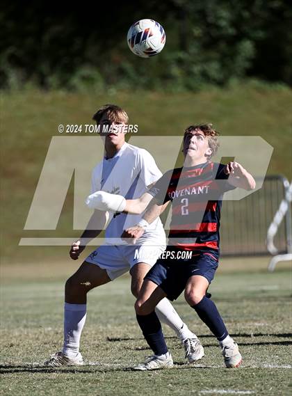 Thumbnail 3 in Durham Academy @ Covenant Day (NCISAA 4A  Quarterfinals) photogallery.