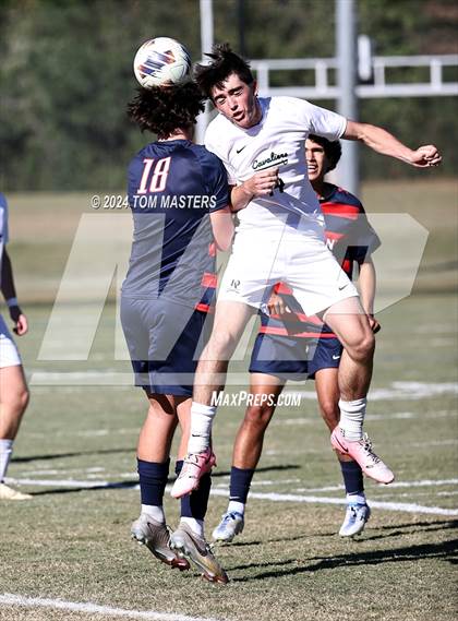 Thumbnail 2 in Durham Academy @ Covenant Day (NCISAA 4A  Quarterfinals) photogallery.