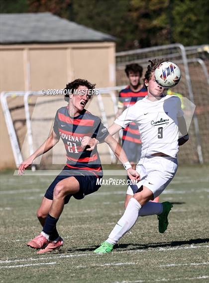 Thumbnail 2 in Durham Academy @ Covenant Day (NCISAA 4A  Quarterfinals) photogallery.
