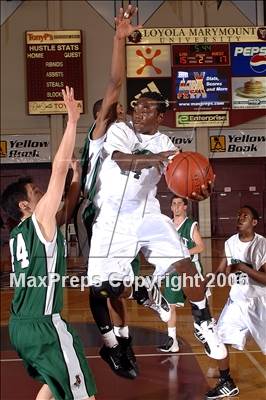 Thumbnail 2 in Calvary Chapel Moreno Valley vs Ribet Academy (SS DVAA Final) photogallery.