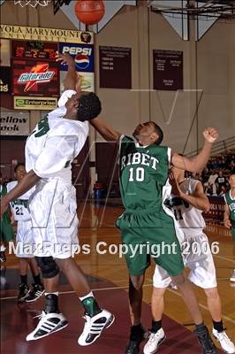 Thumbnail 3 in Calvary Chapel Moreno Valley vs Ribet Academy (SS DVAA Final) photogallery.