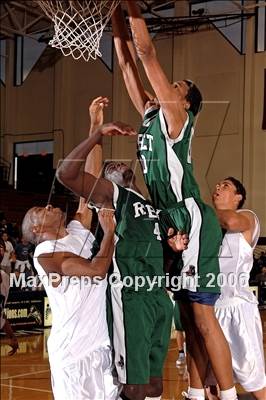 Thumbnail 2 in Calvary Chapel Moreno Valley vs Ribet Academy (SS DVAA Final) photogallery.