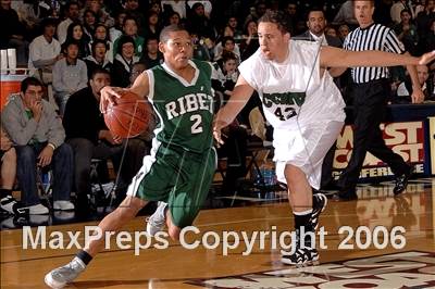 Thumbnail 3 in Calvary Chapel Moreno Valley vs Ribet Academy (SS DVAA Final) photogallery.