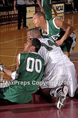 Thumbnail 2 in Calvary Chapel Moreno Valley vs Ribet Academy (SS DVAA Final) photogallery.
